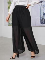 Shein FC33116 Shein Fekete Magasszárú Nadrág (33) 48