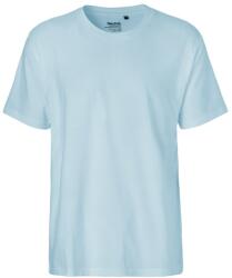 Neutral Férfi póló Classic organikus Fairtrade biopamutból - Világoskék | 2XL (NE-O60001-1000303810)