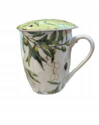 Domdekoracji Befőzőpohár 350 ml porcelán szűrő fedél (388-6006)