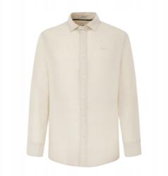 Pepe Jeans Lenvászon Férfi Ing Paytton Regular Fit Bézs M (PM308523)