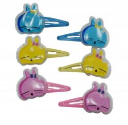 Mandzsettagombok Gyerek hajgumi cicákkal 12 db (5021 AS)