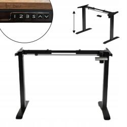  Elektromosan állítható íróasztal állvány Nanoverse Black (DSV007)