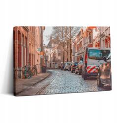 Wallfluent Vászonkép Tartós Falikép Utca a Városban 30x20 cm (010030010150000075775)