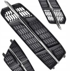 112&tech Audi A6 C7 lökhárító védőrács 14-18 polift S-line Competition Króm