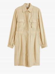 Bonprix 42-es ruha, puha viszkóz keverékből, bézs színű