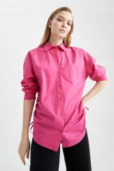 DeFacto Rózsaszín Fodros Ing, Size L, 100% pamut