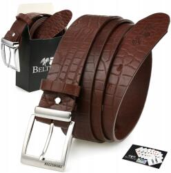 Beltimore Bőr öv nadrághoz klasszikus prémium bőr széles Beltimore (W85_110)