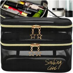 EdiBazzar Elegáns női kozmetikai táska utazóneszeszer szervező Koffer stílusú (kuferek damska podróżna elegancka) - allegro - 1 015 Ft