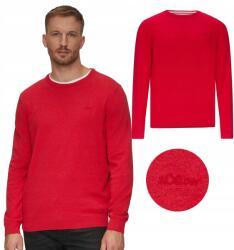 s.Oliver Férfi pulóver s. Oliver piros XXL Regular Fit kis logó (10.3.11.17.170.2143173.33W0.XXL)