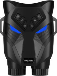 StartONTeam Binoclu Digital Wolf 4K, Profesional de Vanatoare, cu Inregistrare, Vedere pe Timp de Noapte, Infrarosu, Negru (EA-DT79)