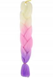 Smart Colours Szintetikus Haj Mesterséges Színes Copfok Felcsatolható Copfok 3-22