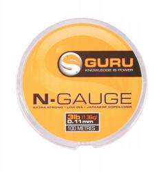 Guru N-Gauge damil 100m 0.15mm // 5lb (GNG15)