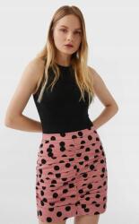 Stradivarius Rózsaszín Szoknya Fekete Pöttyös (L) (269837)