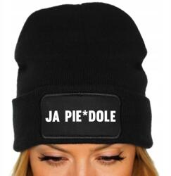  Őszi Pamut Téli Sapka Fekete Beanie Én Pie*dole Ajándék Minták