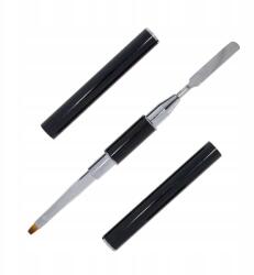 Allepaznokcie Akrilzselé ecset spatula kétoldalas sörték 8 mm (5901049427351)