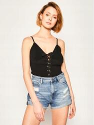 Pepe Jeans Fekete Top, Size M, viszkóz, megkötős (372963)