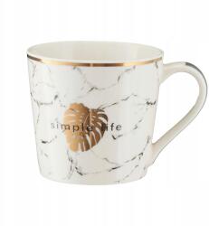 Villa Italia Porcelán bögre 400 ml Areka White (HH531)