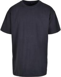Build Your Brand Férfi póló Heavy Oversize Tee - Tengerészkék | 3XL (BY102-1000314913)