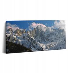 Wallfluent Vászonkép Canvas Kész Szerelni A Hegyek Nappalijába A Kék Ég alatt (010030010010000075599)