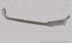 VW Crafter 2017- - Első lökhárító felső rész, fekete