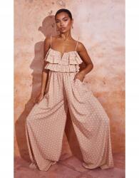 Prettylittlething Bézs Pöttyös Overál (32) (564884)