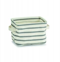 Zeller szennyestartó kosár, fehér-szürke (14256)