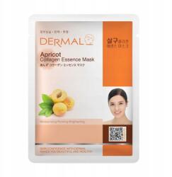 Dermal Koreai kollagén maszk sárgabarackkal Dermal Essence Mask, 23 g (8809369850415)