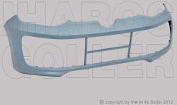 VW Up! 2016-2023 - Első lökhárító borítás alapozott