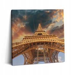 Wallfluent Vászonkép Falra Eiffel-torony Napfényben 60x60 cm (010030010270000074756)