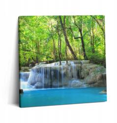 Wallfluent Prémium fotótapéta Konyha Tájkép Vízesés az erdőben 60x60 cm (010030010270000075315)