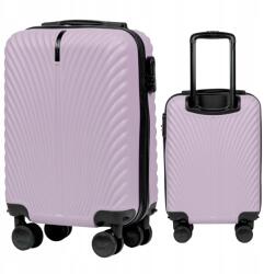 Wings Utazó kabinbőrönd lila Abs+ 4 kerekű Wings kódzár (SN120-S-PURPLE)