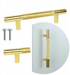 Global Service Treviso bútorfogantyú, sárgaréz, arany, modern bútorfogantyú, 128 MM (23137128O)