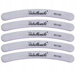 Isabellenails 25x Banán Reszelő Zebra 80/100 Veszélyes Manikűr Köröm Csomag (By-Beauty)