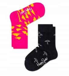 Happy Socks Gyerekeknek 4-6L 2 Pár Rózsaszín