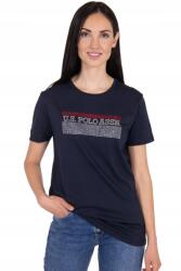 U. S. Polo Assn U. s. Polo Assn. Sötétkék Strasszos Póló (s) (591077)