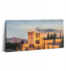 Wallfluent Vászonkép Nappaliba Fa keret Torre De La Vela erőd (010030010010000075749)