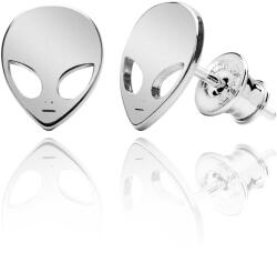 Astyle Aliens stiftes fülbevaló, ezüst