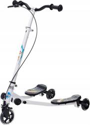  Egyensúlyozó Roller Háromkerekű Torziós Aoodil Swing Scooter Fehér (755526994769)