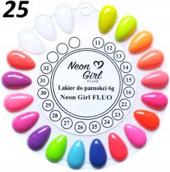 Ados Körömlakk Ados Kék 6 ml Nr 25 Fluo (BX3522)