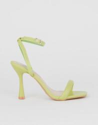 Coast Zöld Magassarkú Szandál Öko Bőr Klasszikus Sima Coast 37 (bcc05791)