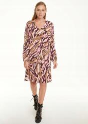 comma Rózsaszín Ruha Print V Neck (34) (442497)