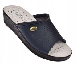 Sanital Flex Női egészségügyi papucs bőr kényelmes 698 Nv 37-es méret (698 Blue)