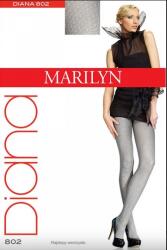 Marilyn Mintás harisnyanadrág Marilyn Diana 802 40 Den sötétkék 2-S méret (Rajstopy wzorzyste MARILYN)
