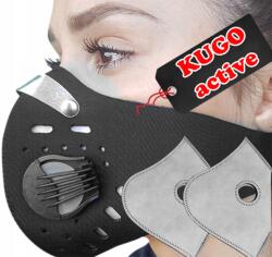 Maska Szűrővel Sport Szmog Elleni Vírusvédelem +2 Szűrő Ingyen (g-38-pm10)