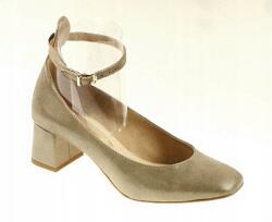 Laura Messi 1493 magassarkú cipő 36-os méret gyöngyházfényű (1493)