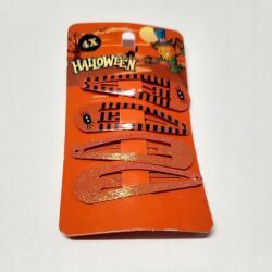 Halloween hajcsipesz szett, hajcsat Narancssárga 4db-os(11/SP-POM) (2101)