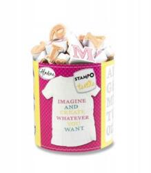 Aladine Stampo Textilbélyegzők Marina Alphabet, 38 db (3660016052614)