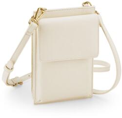 BagBase Mini táska mobiltelefonhoz vállpánttal - Krémszín (BG767-1000353977)