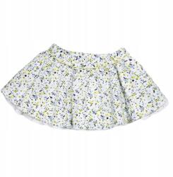 Chicco Lány szoknya Chicco virágmintás pamut fehér méret 74 cm 12 msc (43644 064)