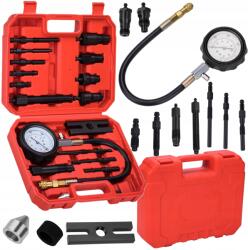 Kraft&Dele Dízel Kompressziós Nyomásmérő Készlet 0-70bar Max Full (KD12516)